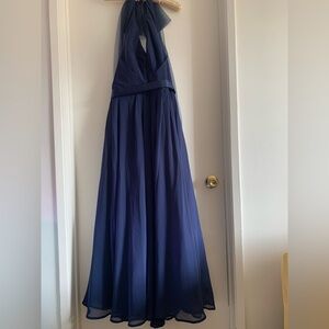 NWOT White by Vera Wang Formal Blue Gown